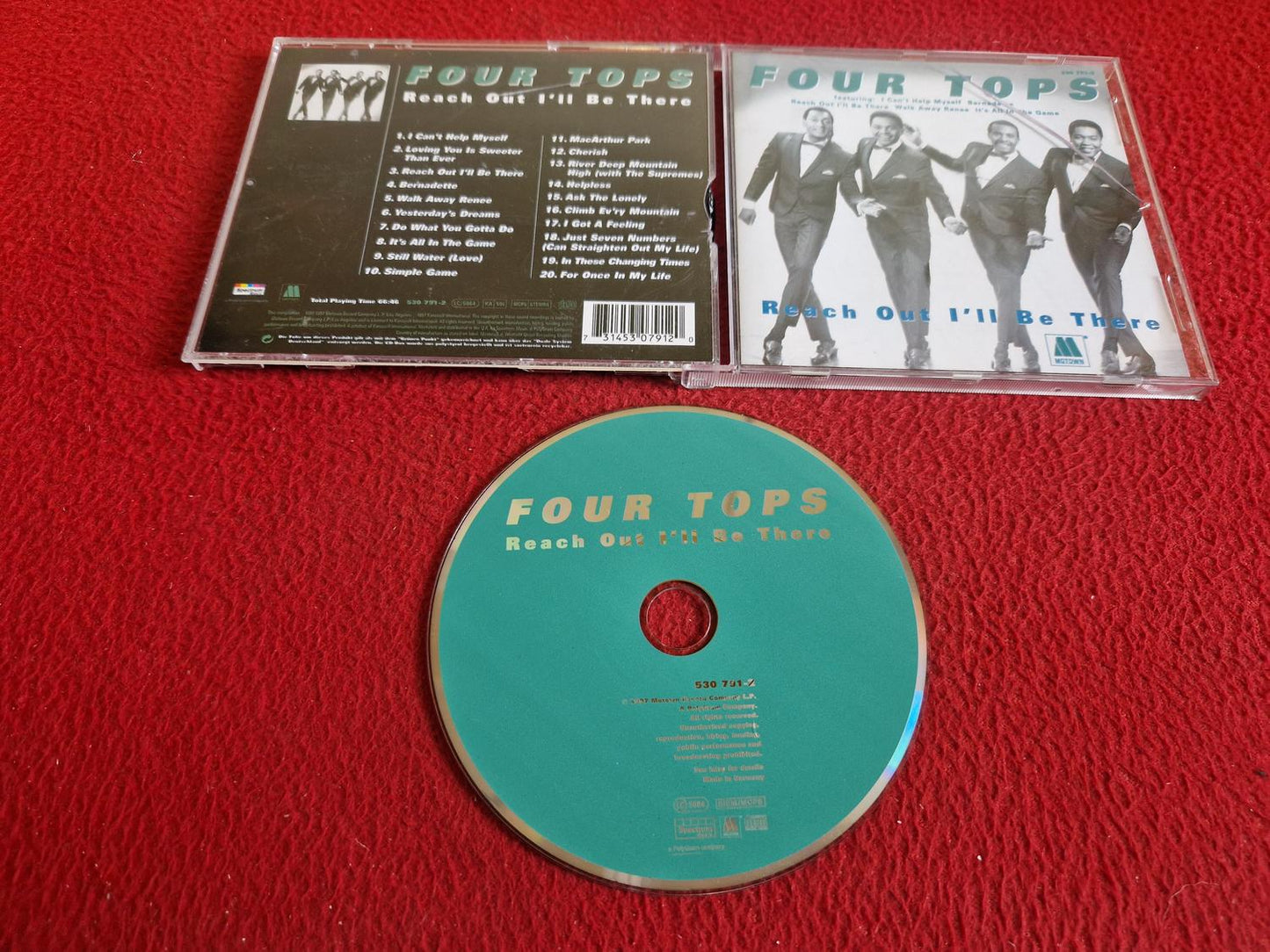 FOUR TOPS REACH OUT I'LL BE THERE CD