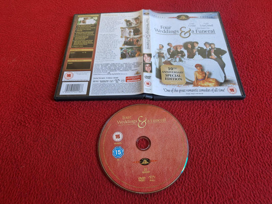 FOUR WEDDINGS & A FUNERAL DVD