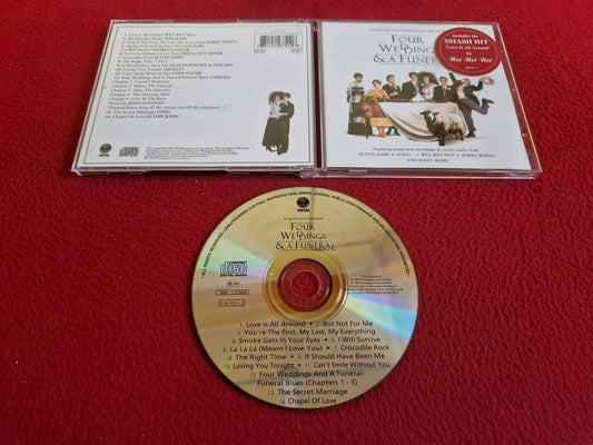 FOUR WEDDINGS AND A FUNERAL SONGS FROM AND INSPIRED BY THE FILM CD