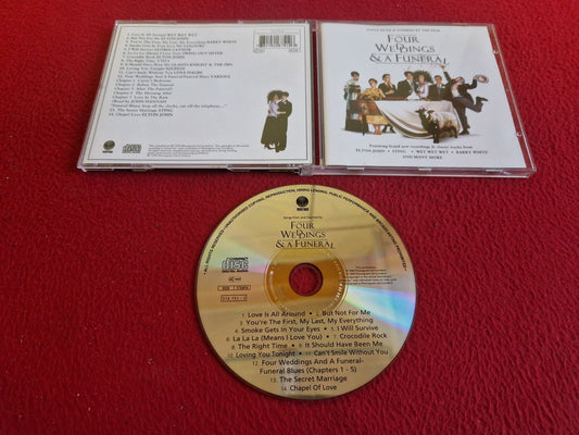 FOUR WEDDINGS AND A FUNERAL SONGS FROM & INSPIRED BY CD