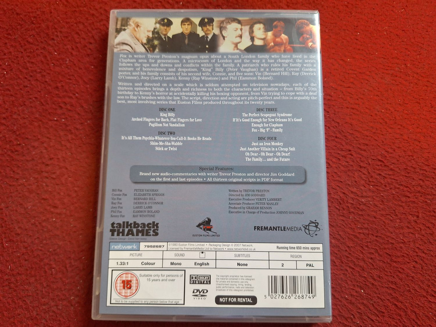 FOX THE COMPLETE SERIES BOX DVD