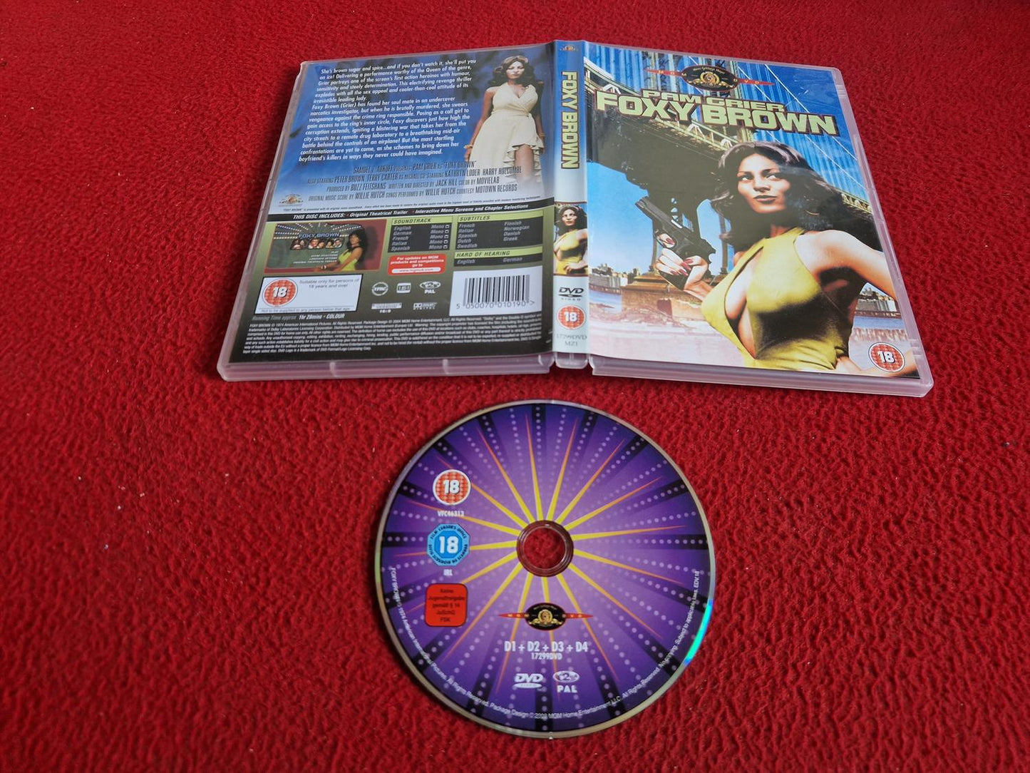 FOXY BROWN [ SVENSK TEXT ] DVD
