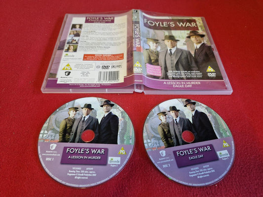 FOYLES WAR A LESSON IN MURDER / EAGLE DAY till DVD