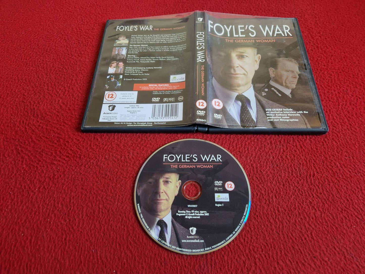FOYLE'S WAR THE GERMAN WOMAN DVD