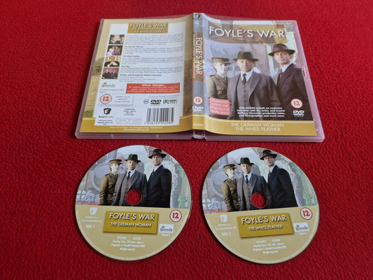FOYLE'S WAR THE GERMAN WOMAN / THE WHITE FEATHER DVD