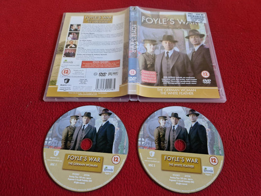 FOYLE'S WAR THE GERMAN WOMAN / THE WHITE FEATHER DVD