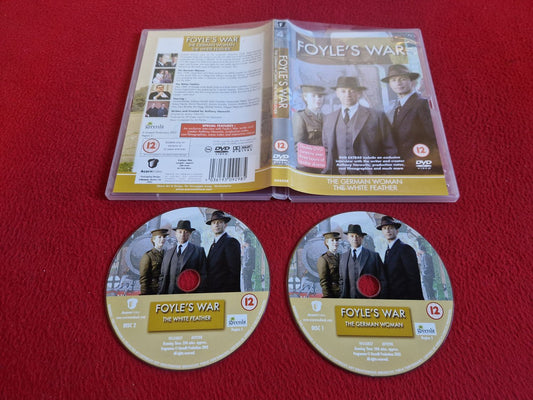 FOYLE'S WAR THE GERMAN WOMAN / THE WHITE FEATHER DVD