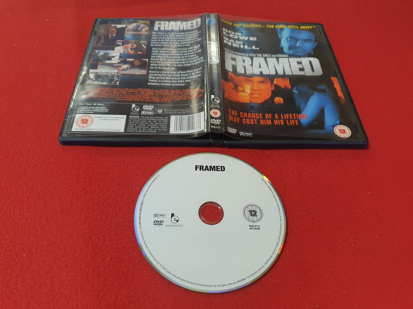 FRAMED till DVD