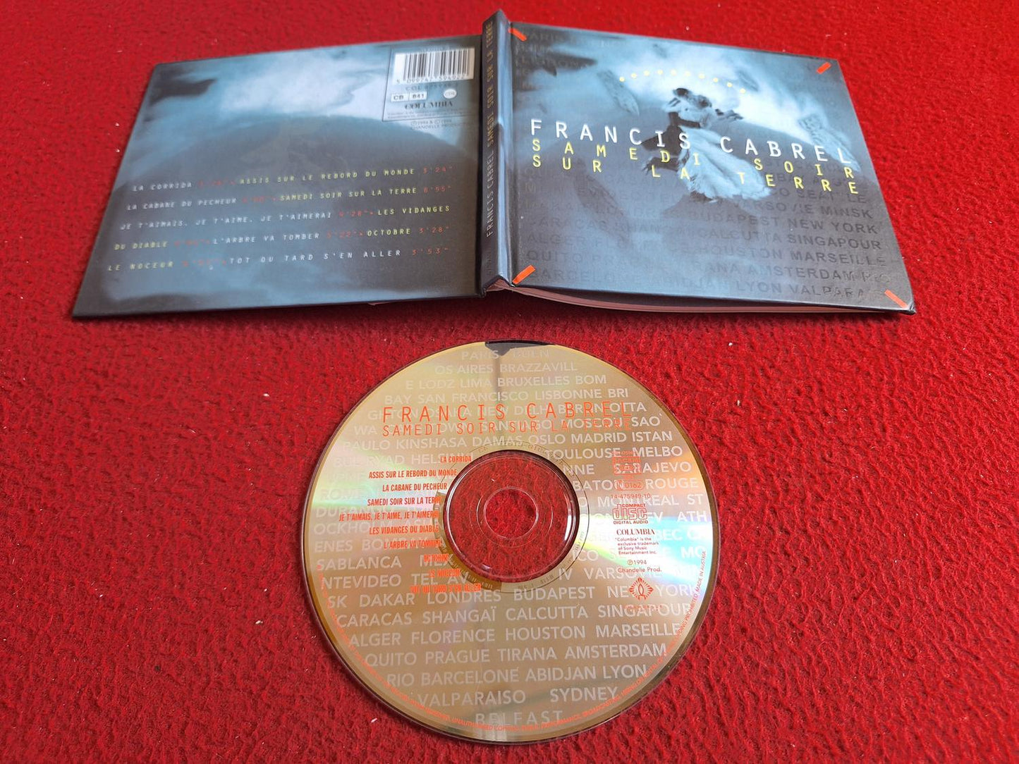 FRANCIS CABREL SAMEDI SOIR SUR LA TERRE CD