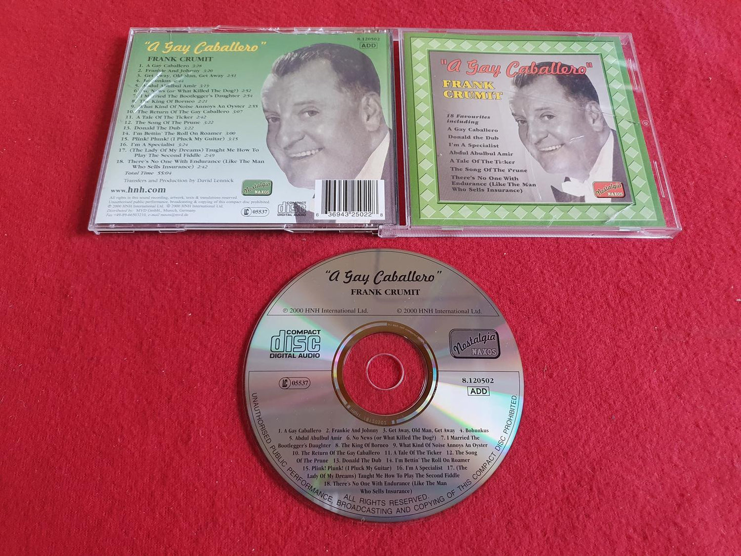 FRANK CRUMIT A GAY CABALLERO till CD