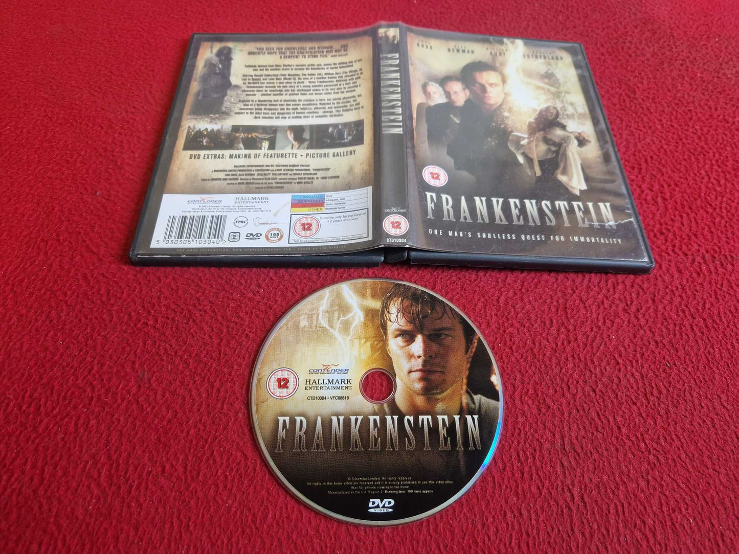 FRANKENSTEIN DVD