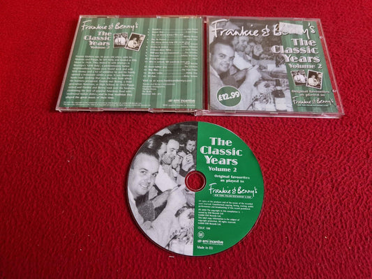 FRANKIE & BENNY'S THE CLASSIC YEARS VOLUME 2 CD