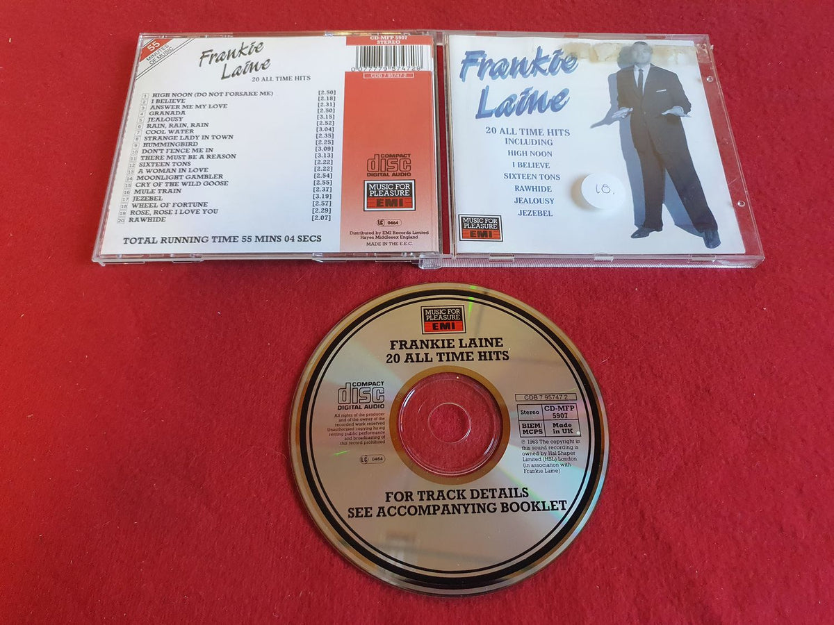 FRANKIE LAINE 20 ALL TIME HITS till CD