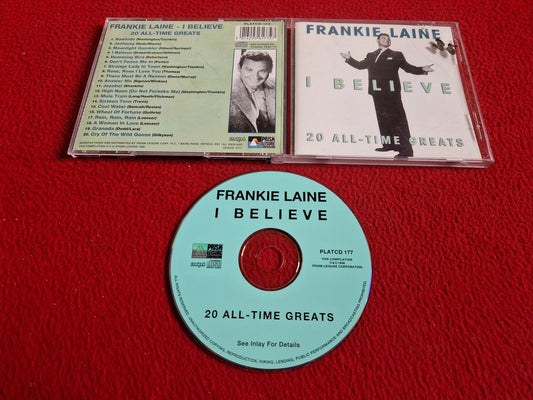 FRANKIE LAINE I BELIEVE 20 ALL-TIME GREATS CD