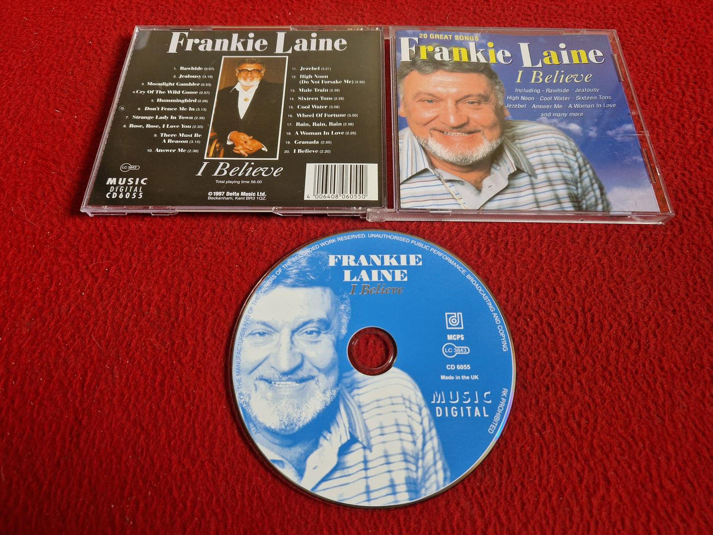 FRANKIE LAINE I BELIEVE CD