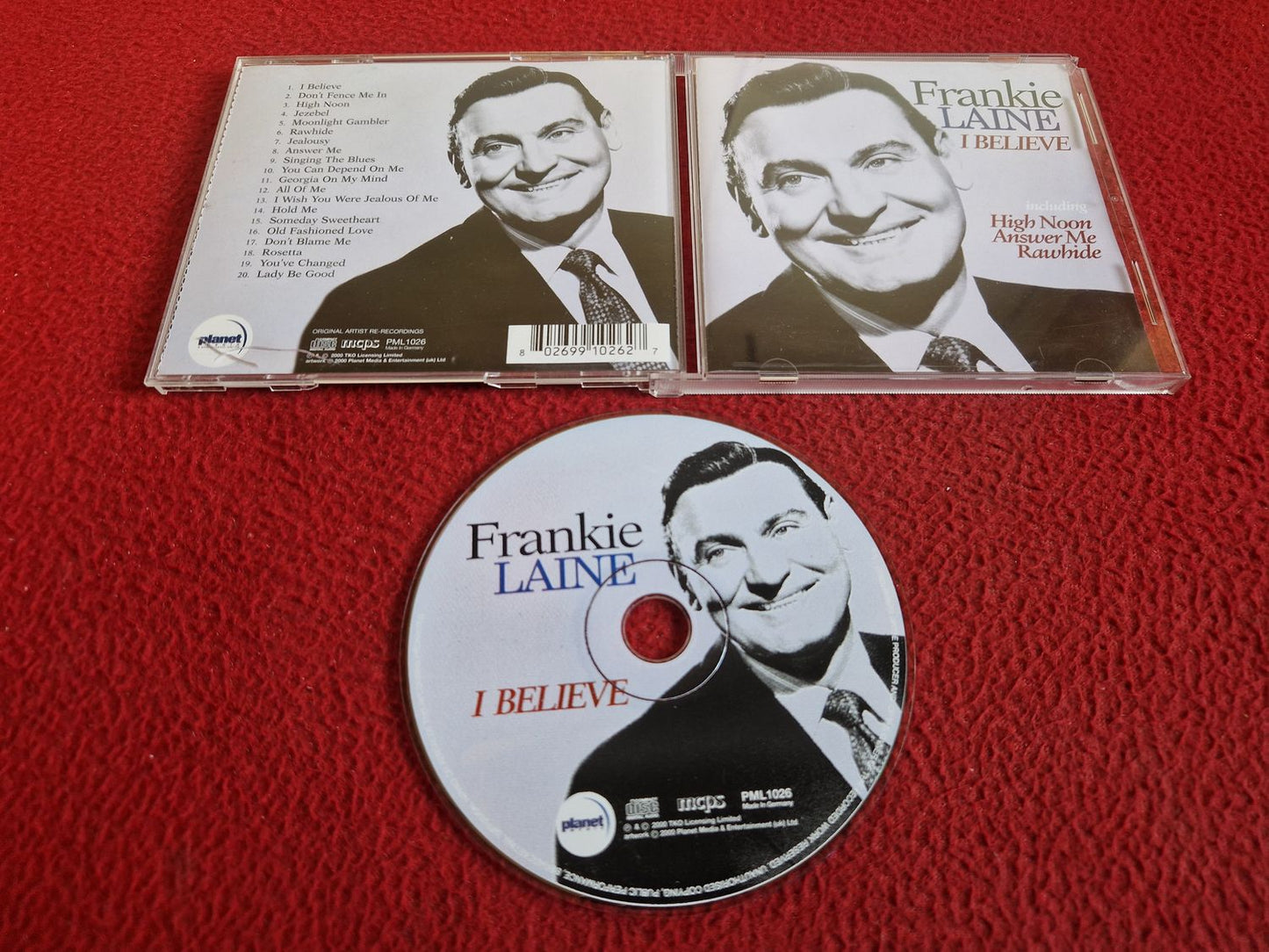 FRANKIE LAINE I BELIEVE CD