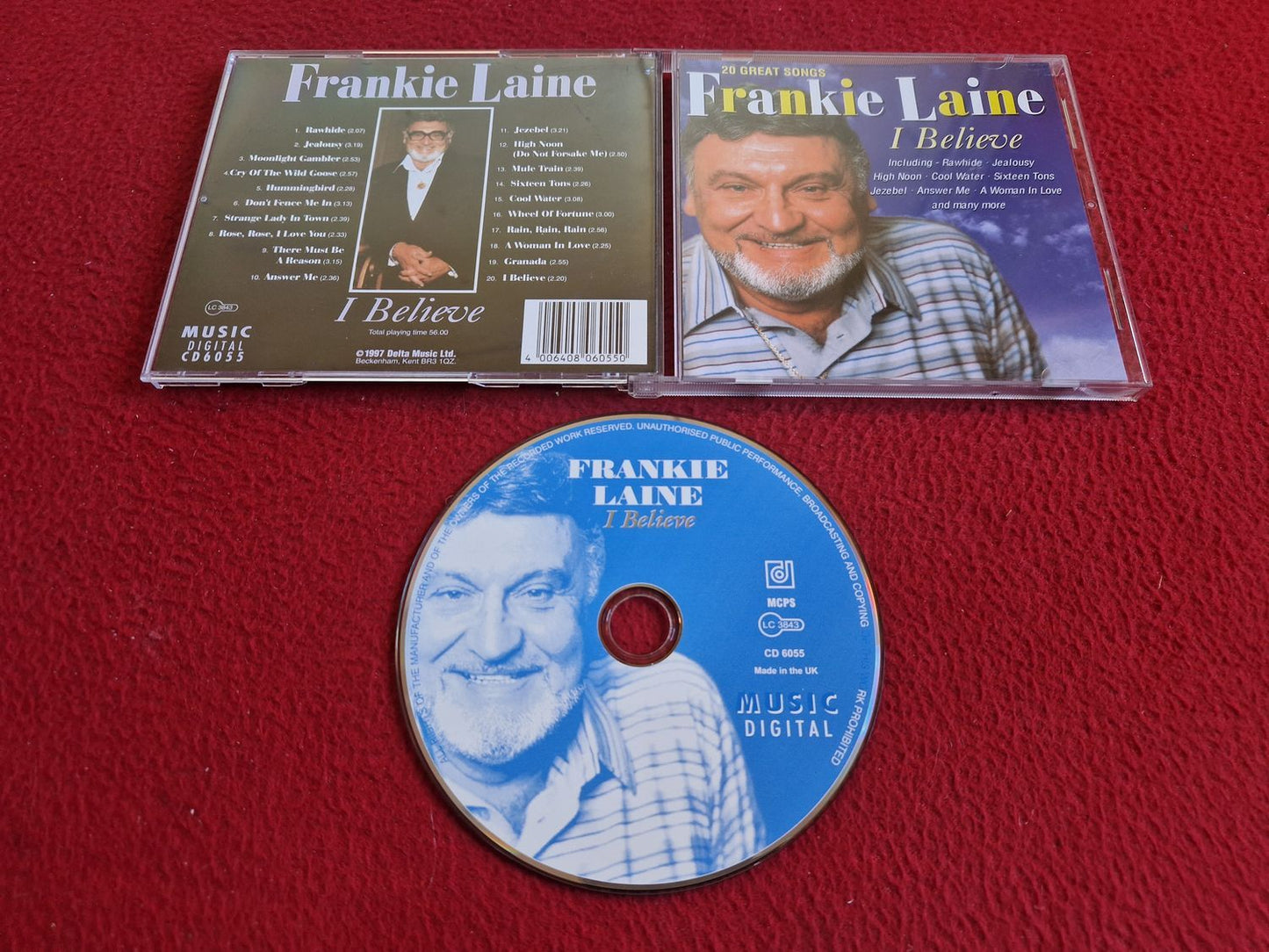 FRANKIE LAINE I BELIEVE CD