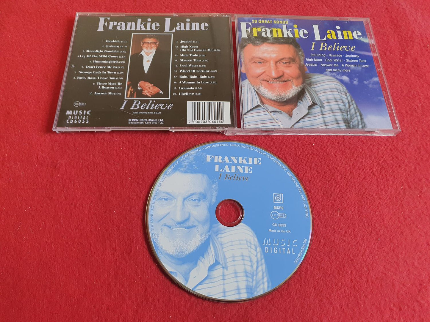 FRANKIE LAINE I BELIEVE till CD