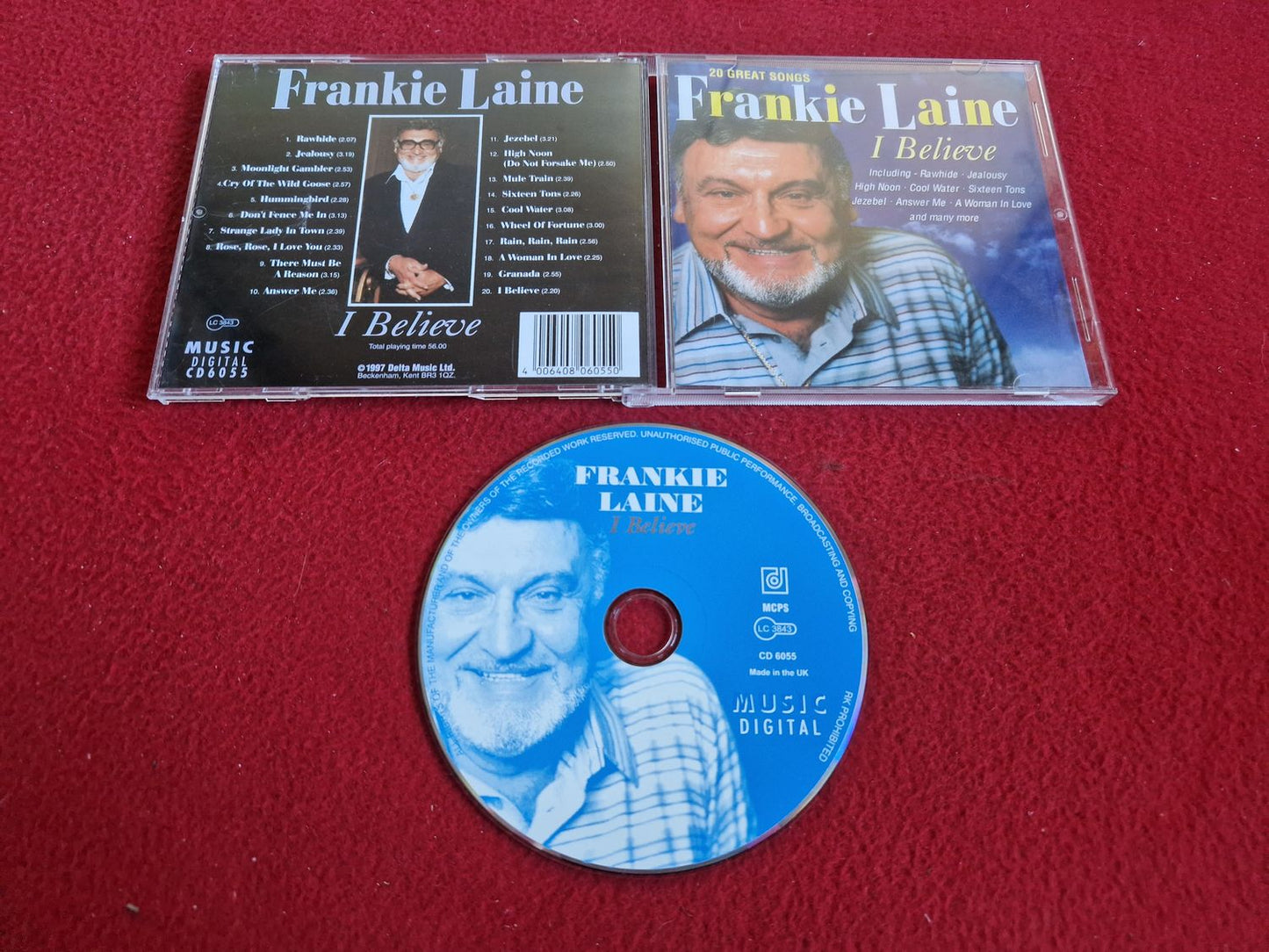 FRANKIE LAINE I BELIEVE till CD