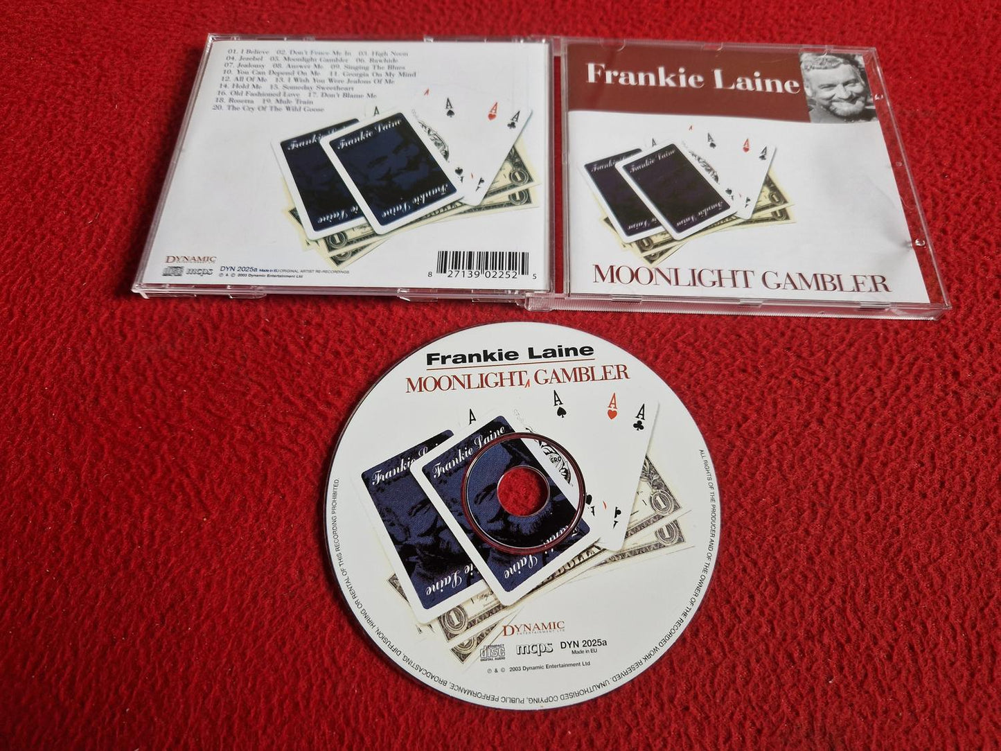 FRANKIE LAINE MOONLIGHT GAMBLER CD