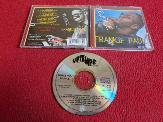 FRANKIE PAUL REJOICE CD