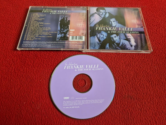 FRANKIE VALLI & THE FOUR SEASONS THE DEFINITIVE CD