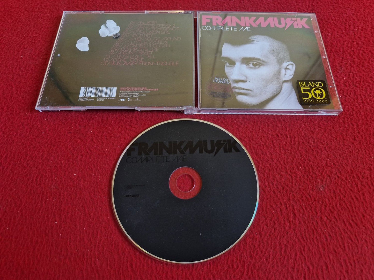 FRANK MUSIK COMPLETE ME CD