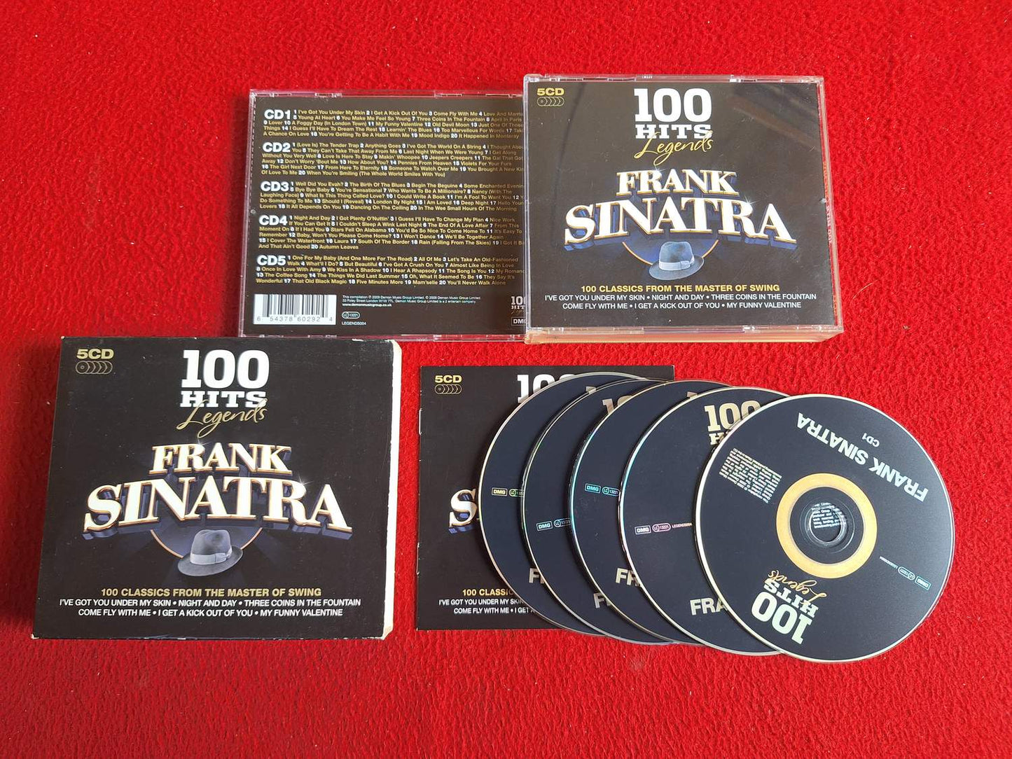 FRANK SINATRA [ 100 HITS LEGENDS ] CD BOX