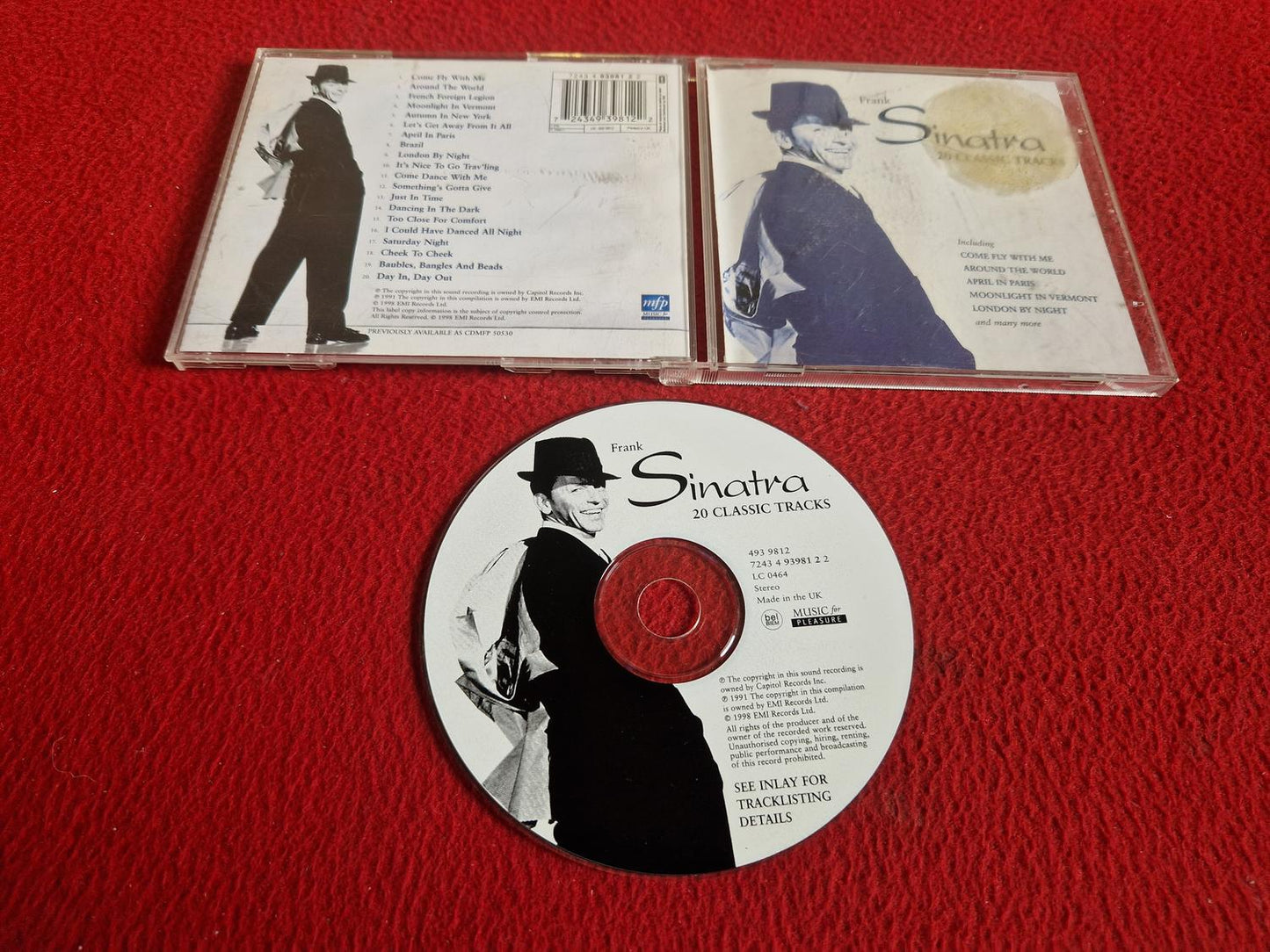 FRANK SINATRA 20 CLASSIC TRACKS CD