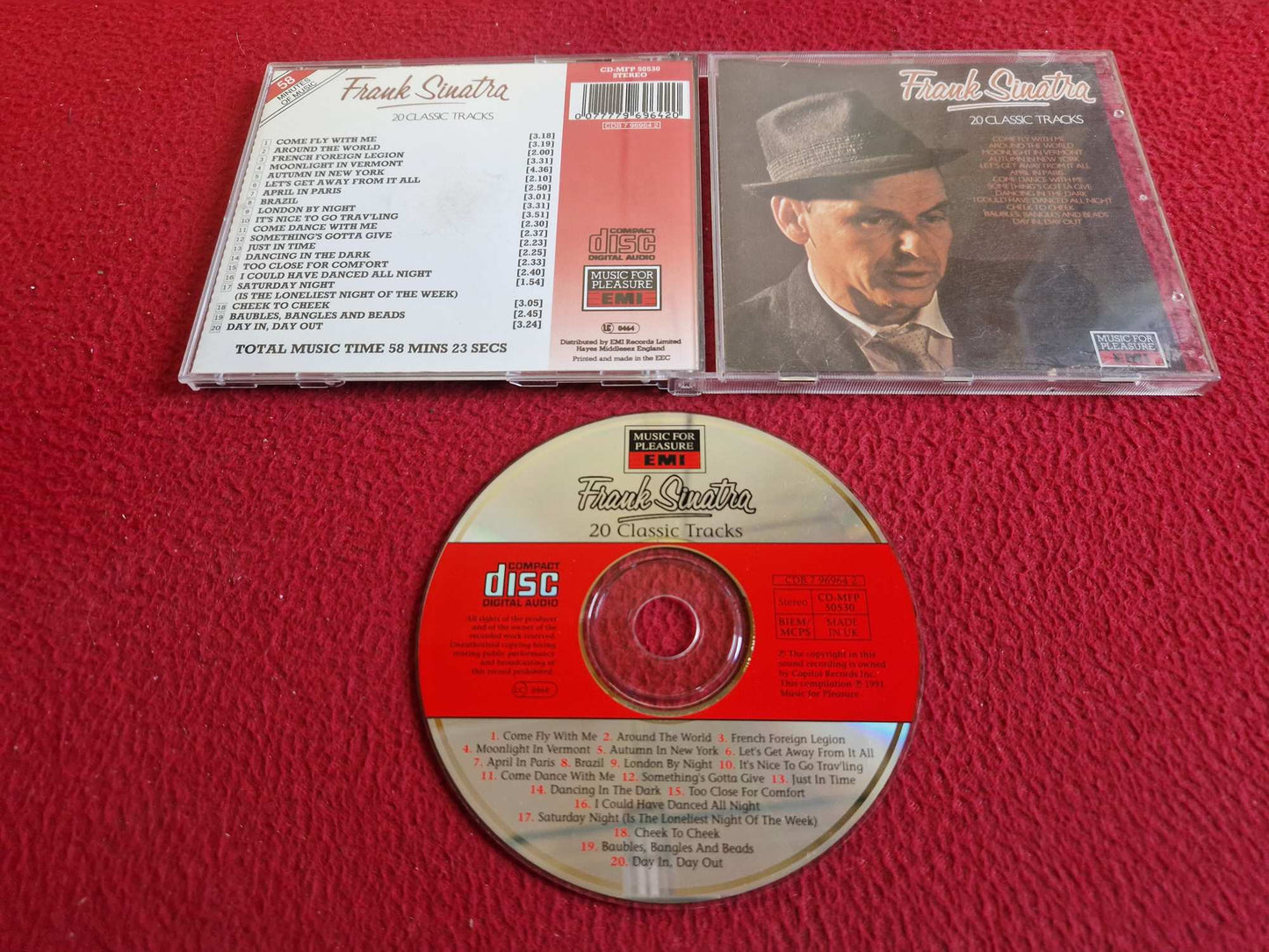 FRANK SINATRA 20 CLASSIC TRACKS CD