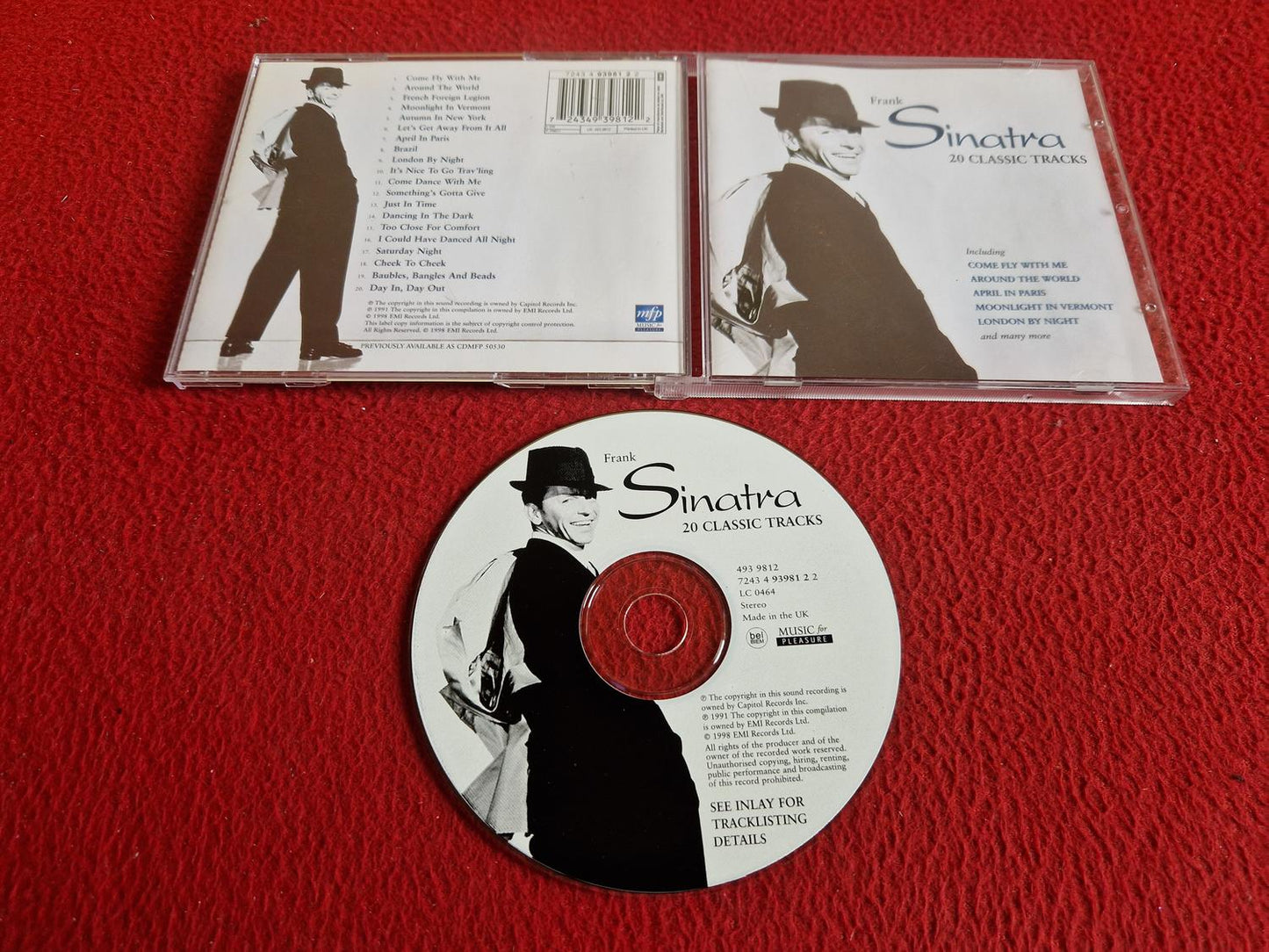 FRANK SINATRA 20 CLASSIC TRACKS CD