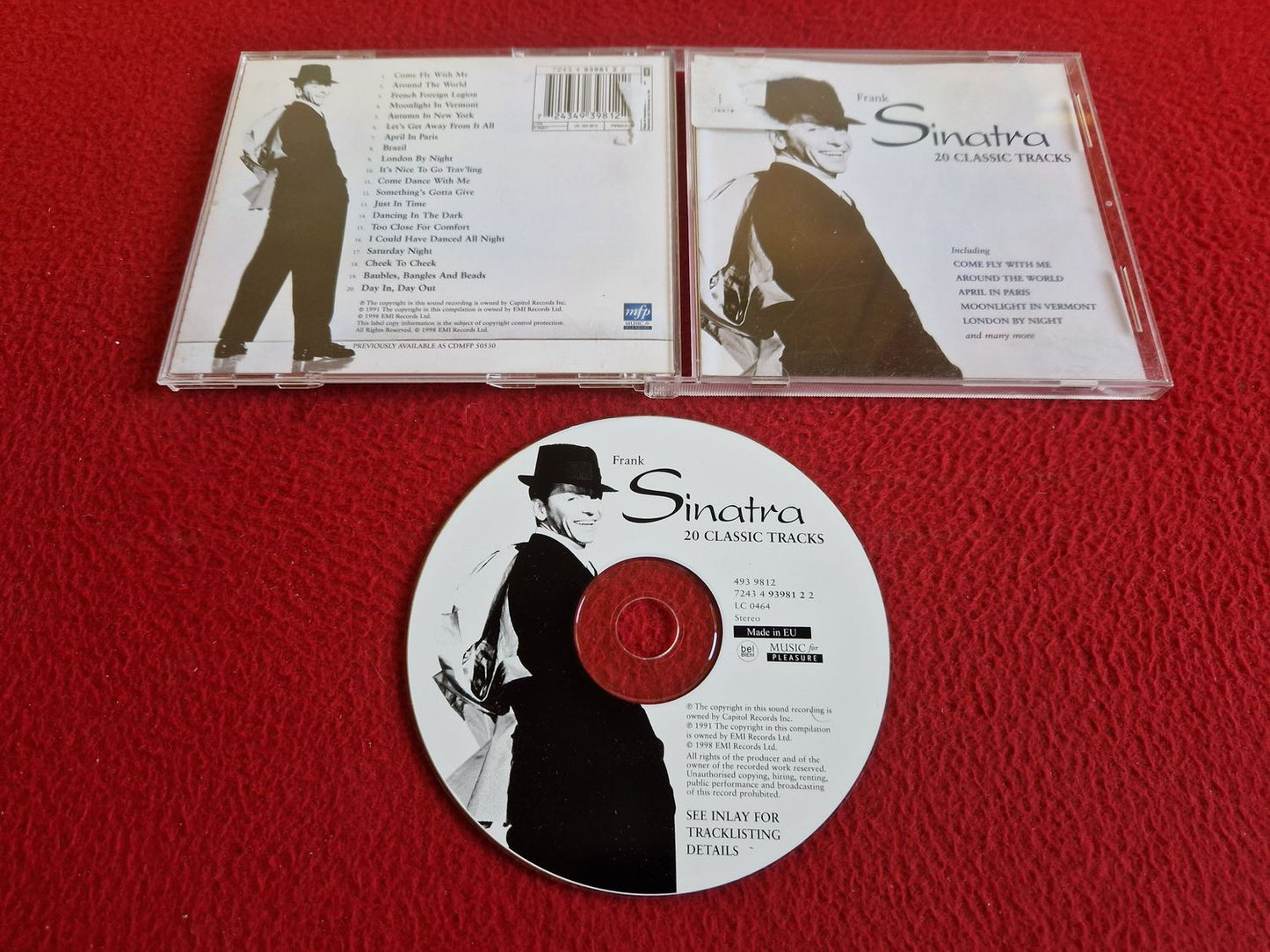 FRANK SINATRA 20 CLASSIC TRACKS CD