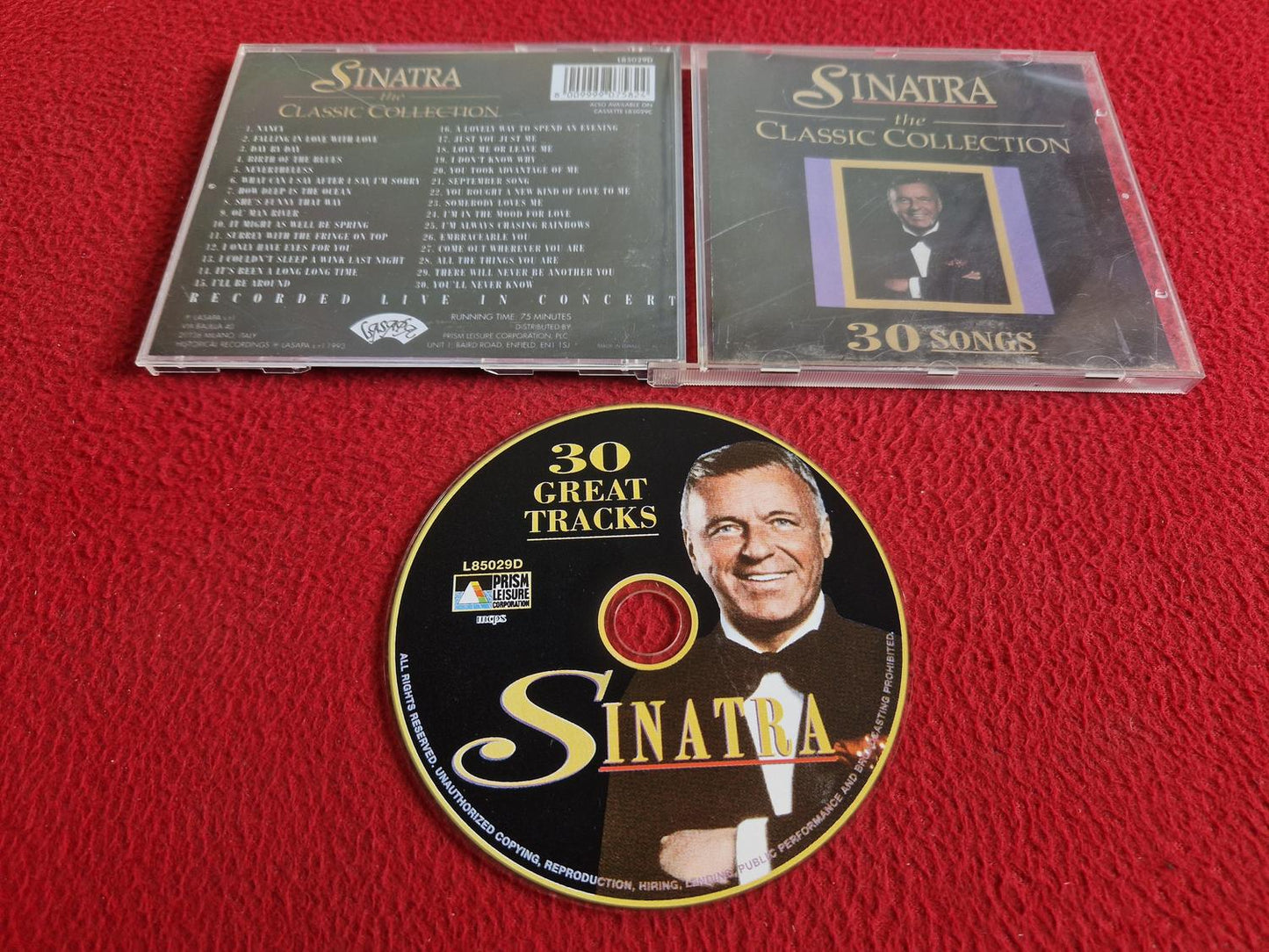 FRANK SINATRA 30 THE CLASSIC COLLECTION 30 GREAT TRACKS CD