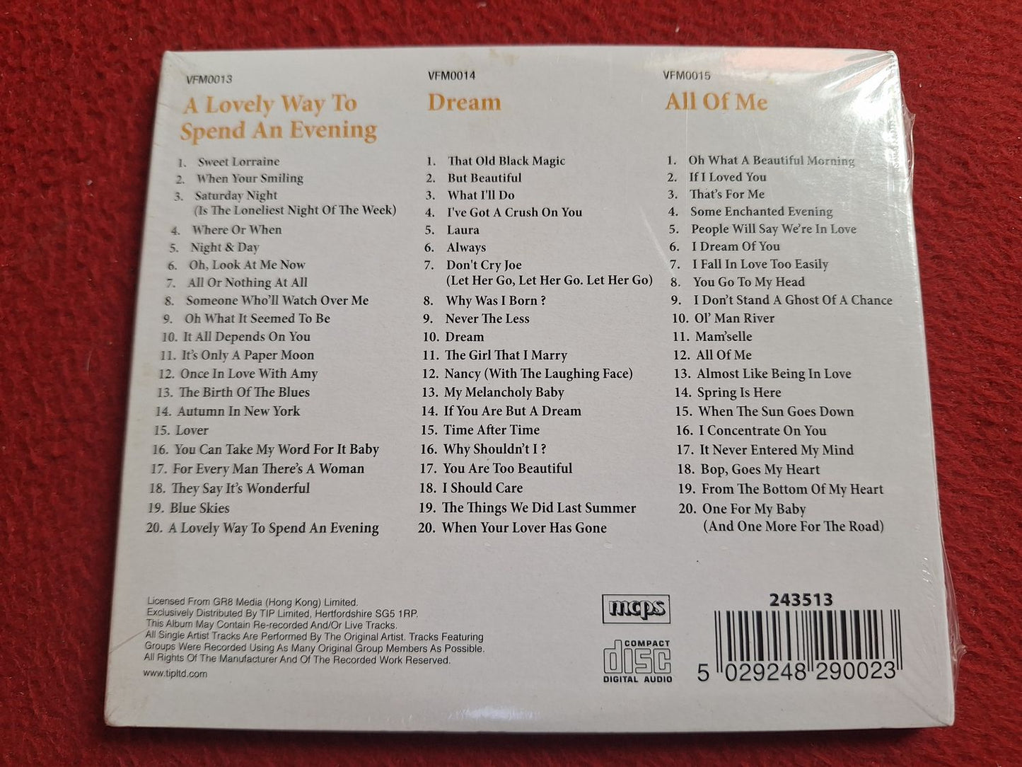 FRANK SINATRA 3 CD BOX SET [ OÖPPNAD ]