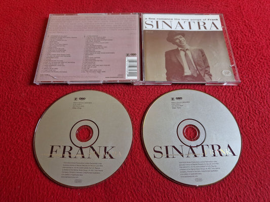 FRANK SINATRA A FINE ROMANCE THE LOVE SONGS OF FRANK CD