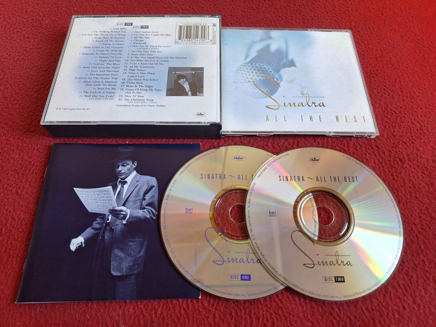 FRANK SINATRA ALL THE BEST CD BOX
