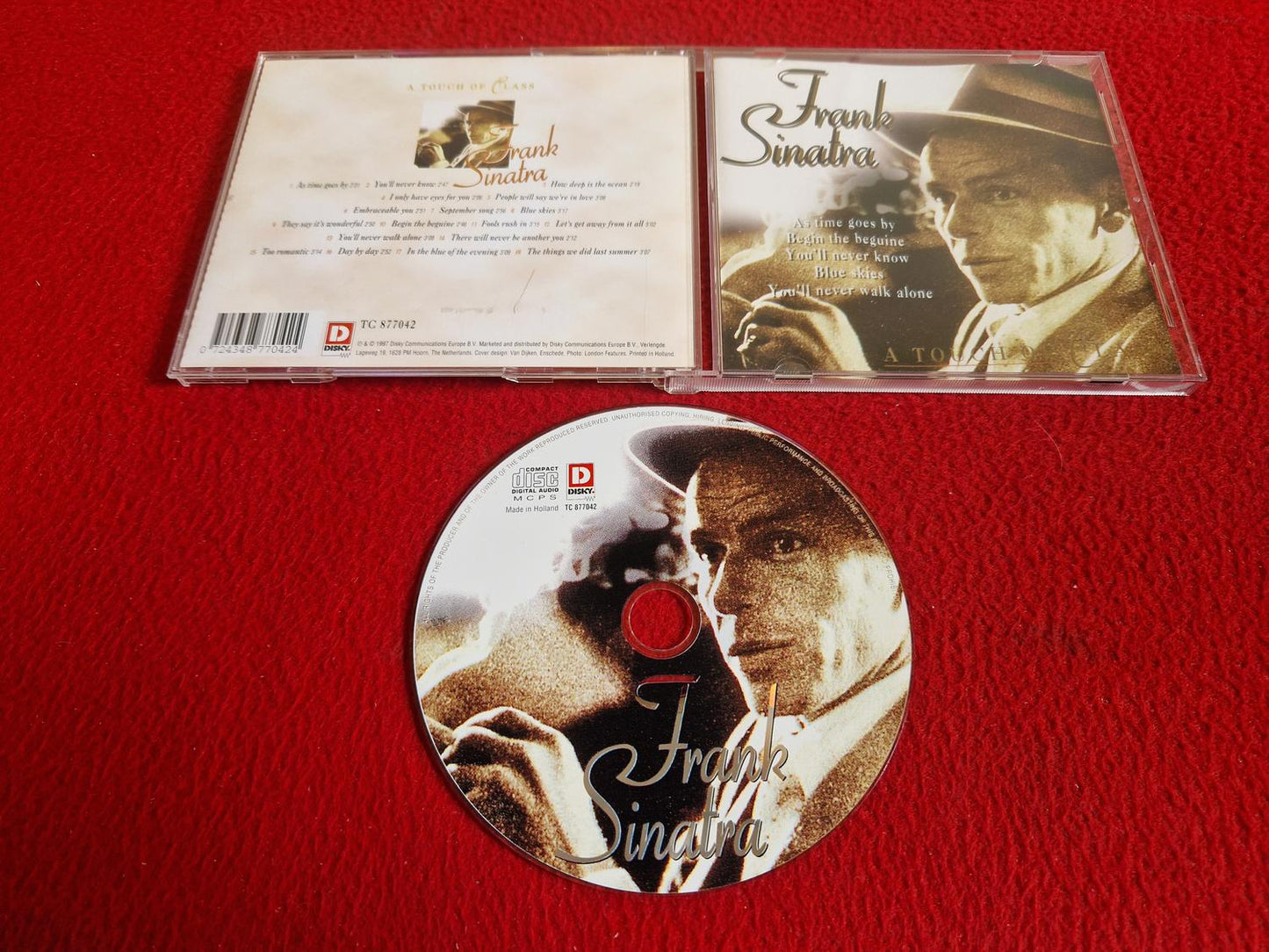 FRANK SINATRA A TOUCH OF CLASS CD
