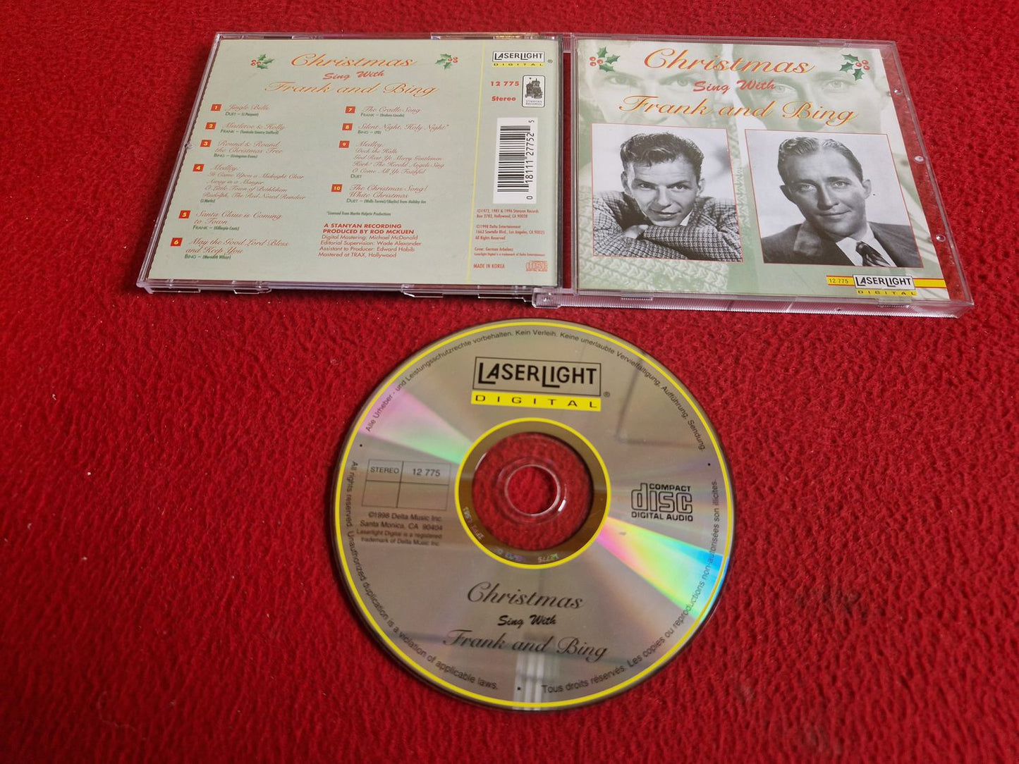 FRANK SINATRA / BING CROSBY CHRISTMAS SING WITH CD