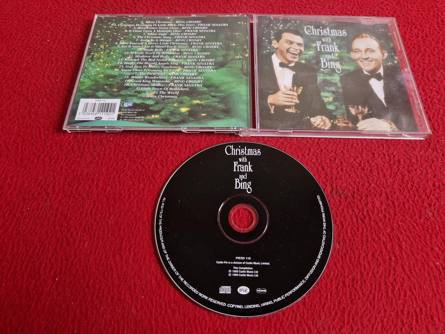 FRANK SINATRA BING CROSBY CHRISTMAS WITH FRANK AND BING CD