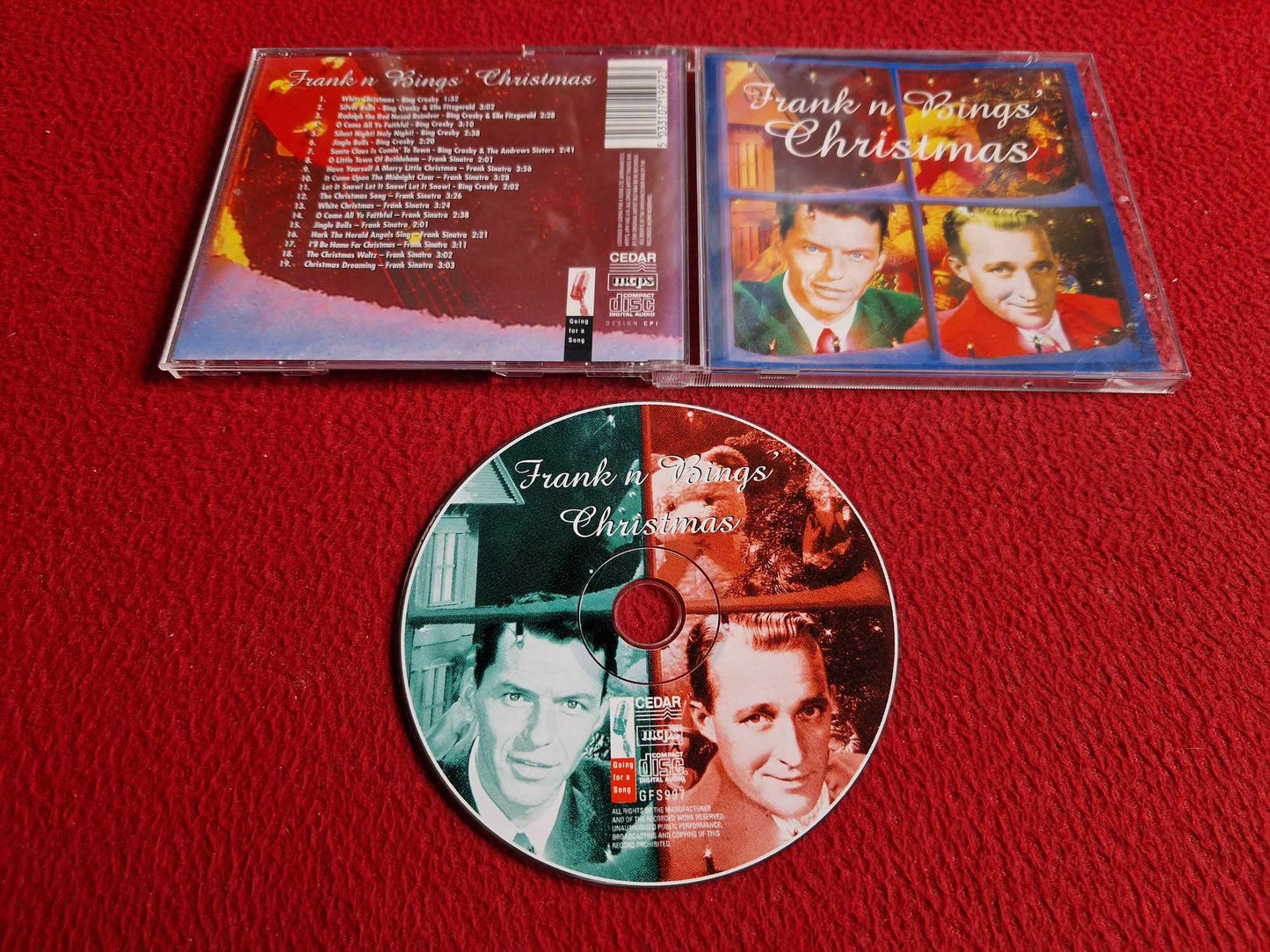 FRANK SINATRA BING CROSBY FRANK N BINGS CHRISTMAS CD