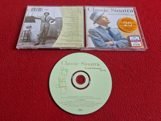 FRANK SINATRA CLASSIC SINATRA HIS GREAT PERFORMANCES 1953 - 1960 CD