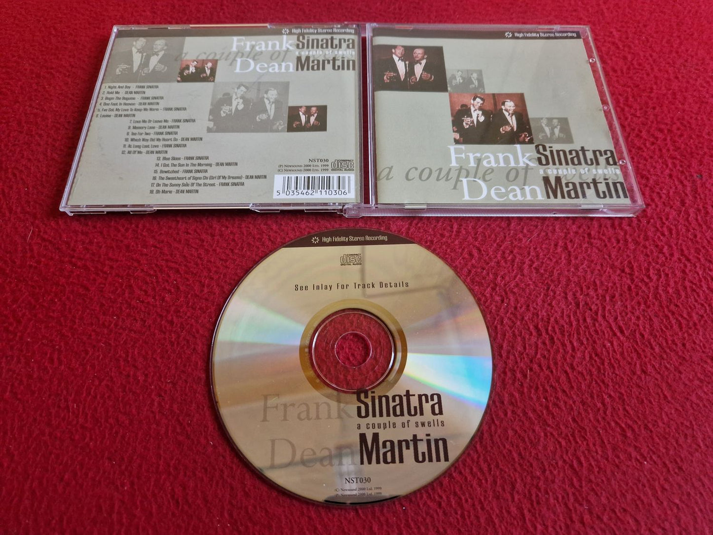 FRANK SINATRA DEAN MARTIN A COUPLE OF SWELLS CD