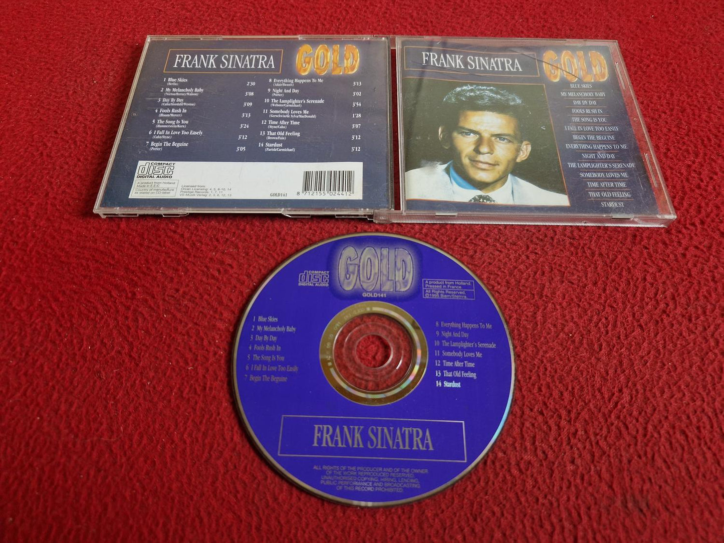 FRANK SINATRA GOLD CD