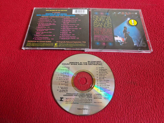 FRANK SINATRA IN CONCERT AT THE SANDS WITH COUNT BASIE AND THE ORCHESTRA CD