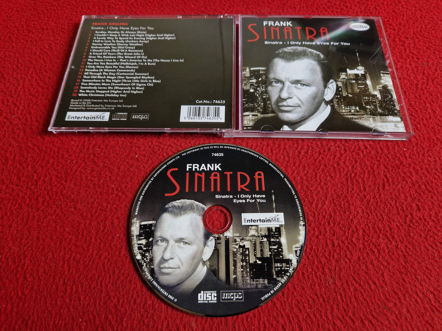 FRANK SINATRA I ONLY HAVE EYES FOR YOU CD