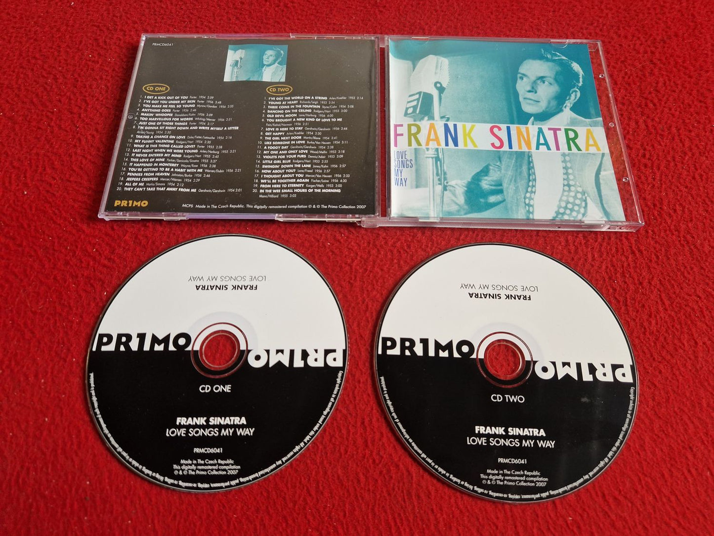 FRANK SINATRA LOVE SONGS MY WAY CD