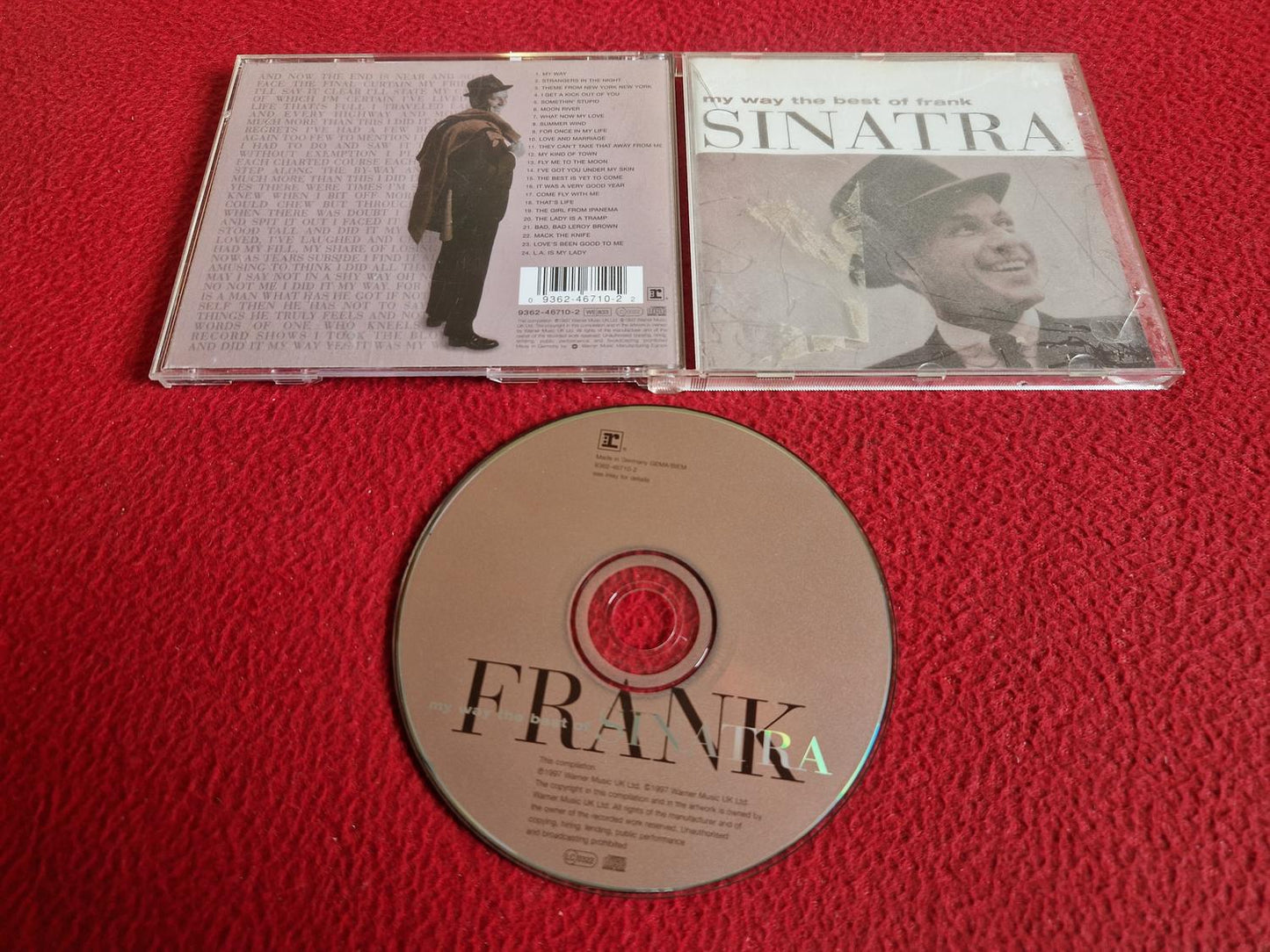 FRANK SINATRA MY WAY THE BEST OF CD