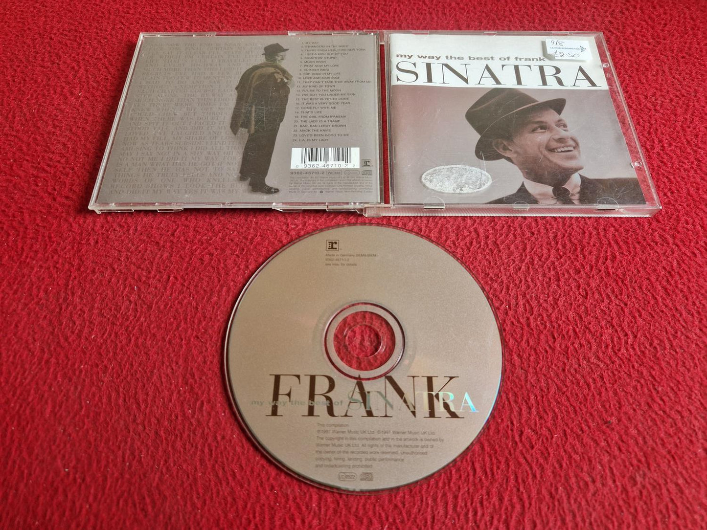 FRANK SINATRA MY WAY THE BEST OF CD