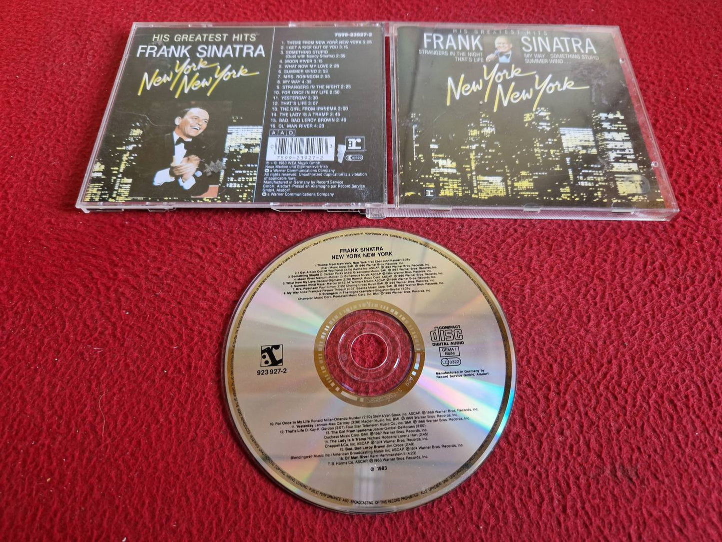 FRANK SINATRA NEW YORK NEW YORK CD