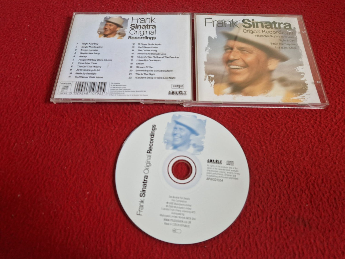 FRANK SINATRA ORIGINAL RECORDINGS CD